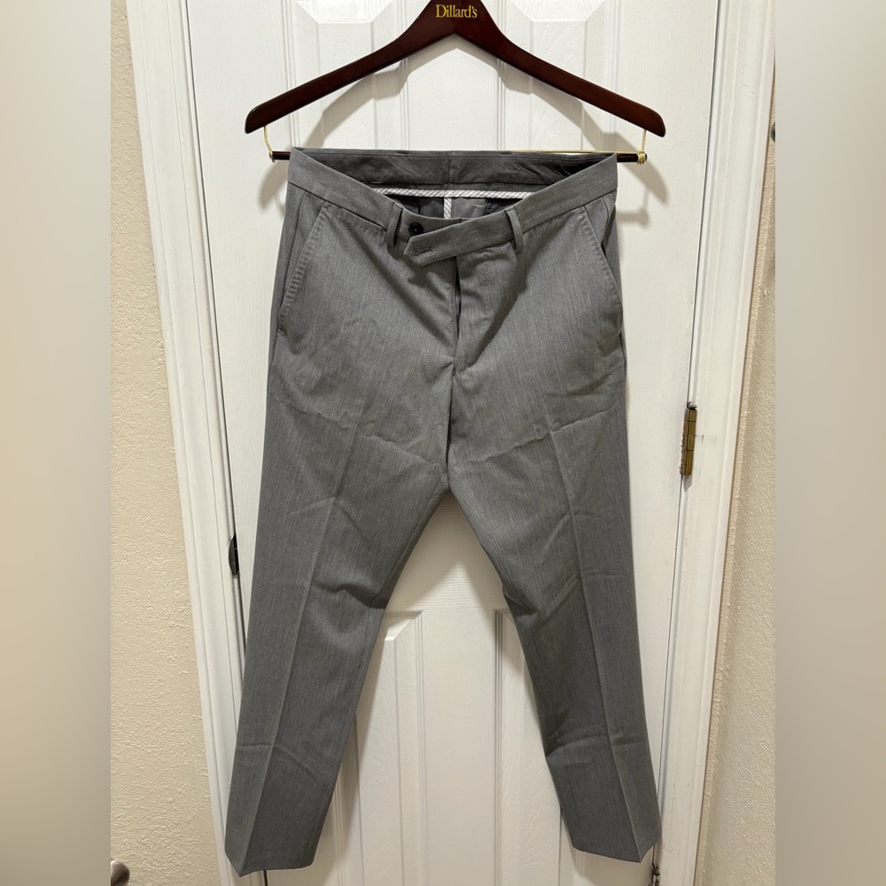 Men's Gray Dress Pants Crosby & Howard Size 30x30